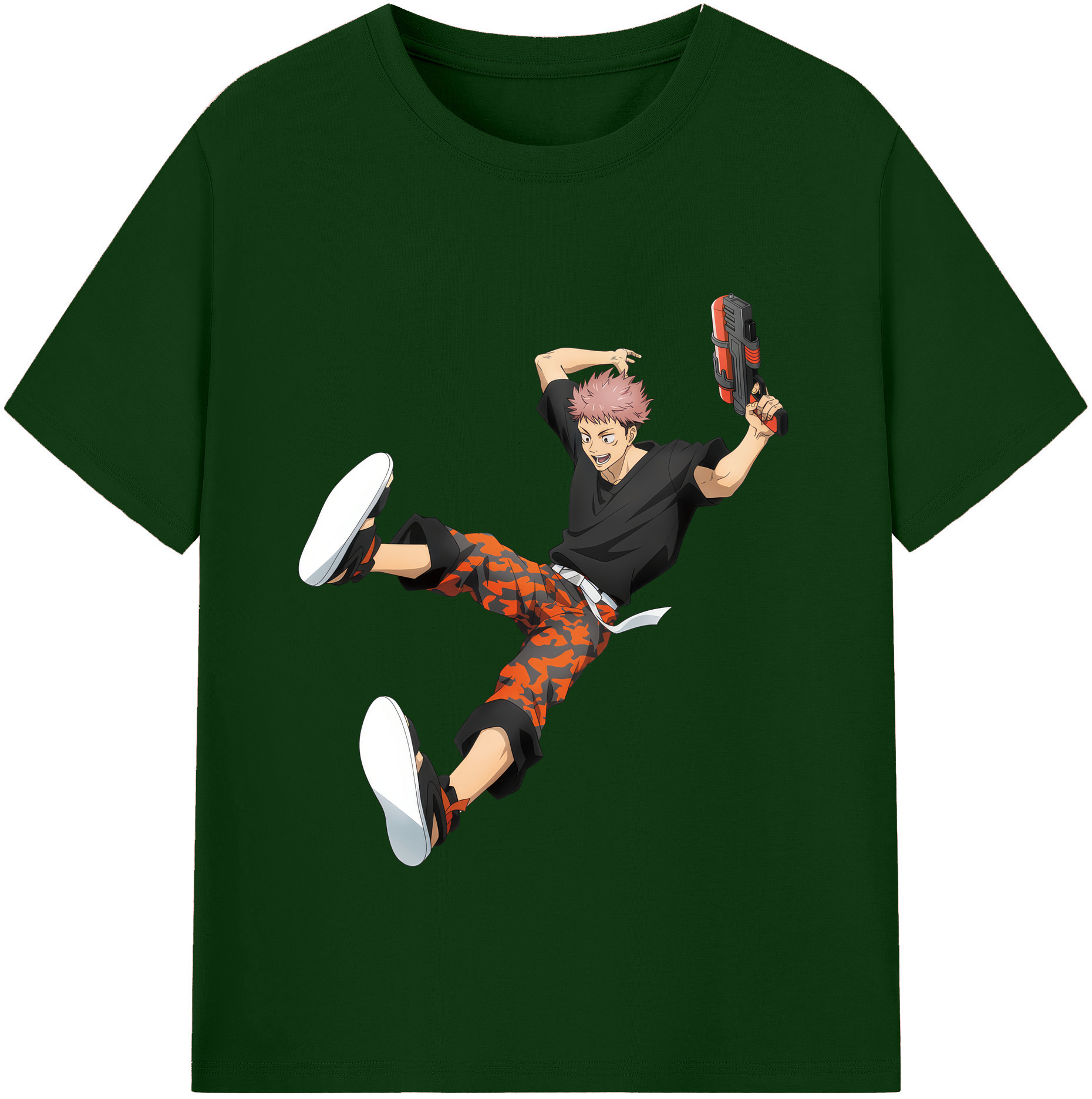 （画像用） 呪術廻戦 Jujutsu Kaisen 綿100％半袖Tシャツ（フロントプリント）